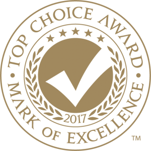 Top Choice Award - Top Real Estate Firm 2017